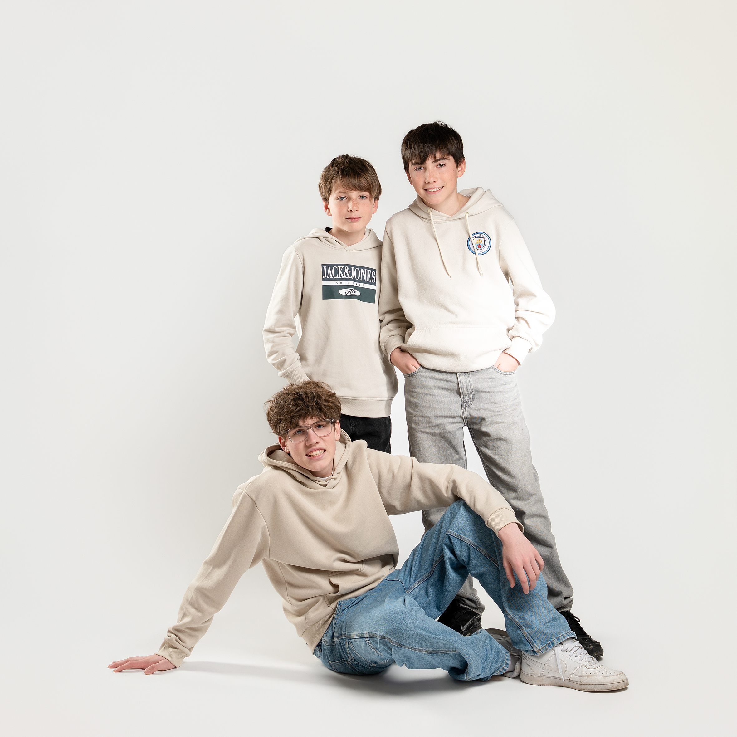 Tirage photo de famille 20 x 20 cm réalisé au studio