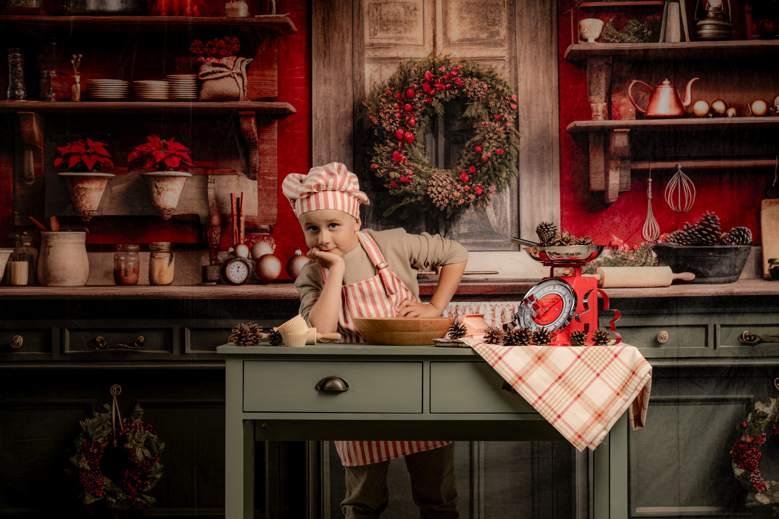 Portrait de Noël au studio, près de Nort-sur-Erdre